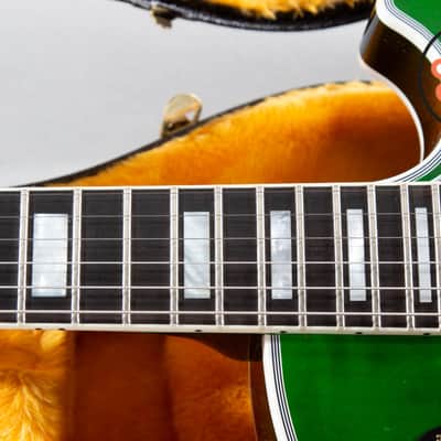 2023 Gibson Custom Shop Les Paul Custom Figured Iguana Burst M2M Long Tenon OHSC COA image 5