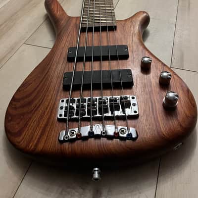 Warwick Corvette German 6 string Pro Series Bartolini Bass 2010s - Natural Satin Bubinga image 3