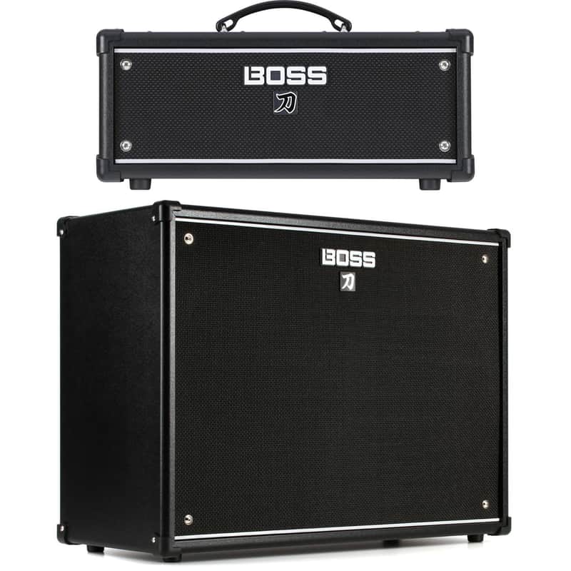 Boss Katana Head Gen 3 100W Amplifier Head and Katana 150-watt 2 x 12-inch Cabinet image 1