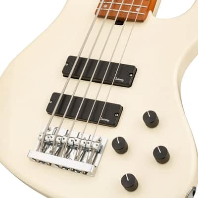 Sadowsky MetroExpress 5-String 24-Fret Modern Bass Roasted Maple Fingerboard 5-String Solid Olympic White image 2