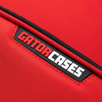 Gator ICON Series Bag For Bass Guitars; Red 25th Anniv image 4
