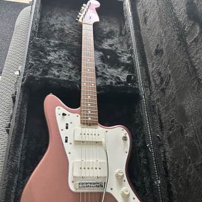2002 Fender Japan CIJ JM66-80 BMT Jazzmaster Burgundy Mist Matching Headstock Rare Color #12/120, Recent Refret image 8