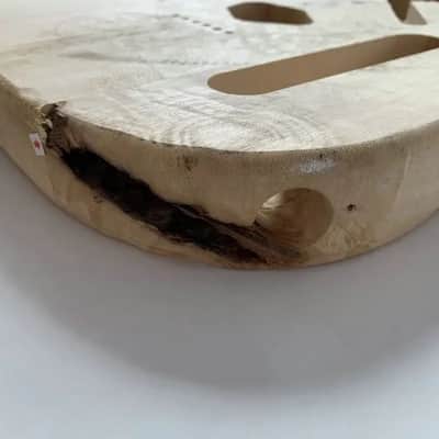 Telecaster Tele Style Unfinished Basswood Guitar Body DIY Project image 10