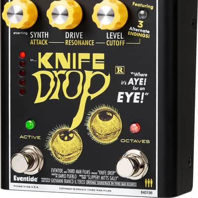 Eventide Knife Drop Fuzz/Distortion Effects Pedal image 2