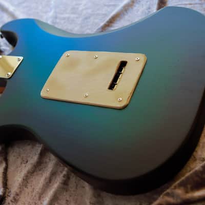 GB Liuteria Traditional Strato VegaTrem - strat style - Bog Oak image 25
