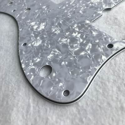 For US Jazzmaster Guitar Pickguard , 4 Ply White Pearl image 8