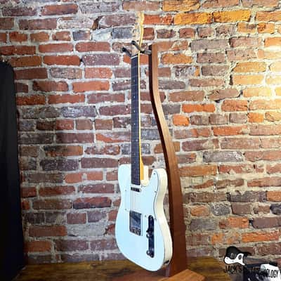 Revelator RetroSonic T-Style Baritone Electric Guitar w/ HSC (2025 - Olympic White) image 8