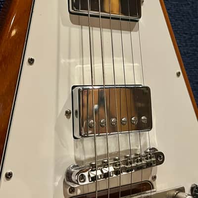 Gibson Custom Shop '67 Mahogany Flying V Reissue with Maestro Vibrola 2021 - Present - Sparkling Burgundy image 4
