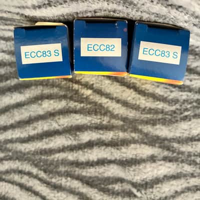 JJ Electronic ECC82 / ECC83S/ 12AU7 Preamp Tube 2010s - Clear Glass image 2