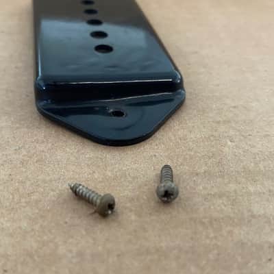Gibson Vintage 1954 Tapered P90 Dog Ear Pickup Cover 1952 1953 1955 1956 1950's image 3