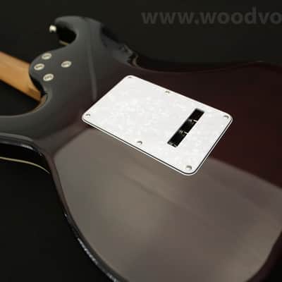 Jet Guitars JS-450 Q TB R - Transparent Black image 5