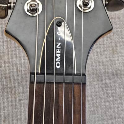 Schecter Diamond Series Omen 6 Walnut Satin Electric Guitar 2012 Ready To Play image 6