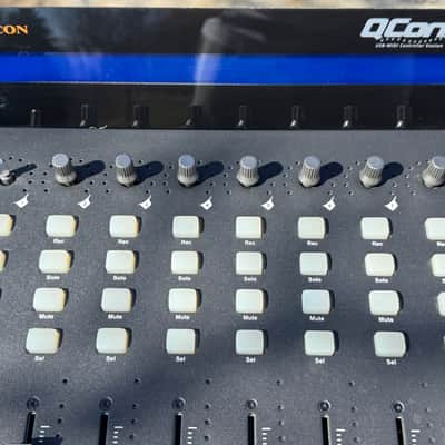 Icon QCon EX G2 8-Channel DAW Control Surface Extender 2010s - Black image 9