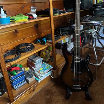 Yamaha BB734A-DCS 4-String with Active Electronics 2010s - Dark Coffee Sunburst image 1