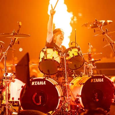 Tama Imperialstar Limited Edition 7pc Drum Kit w/Hardware Inspired by Lars Ulrich - IE72ZH8WBNELY image 7