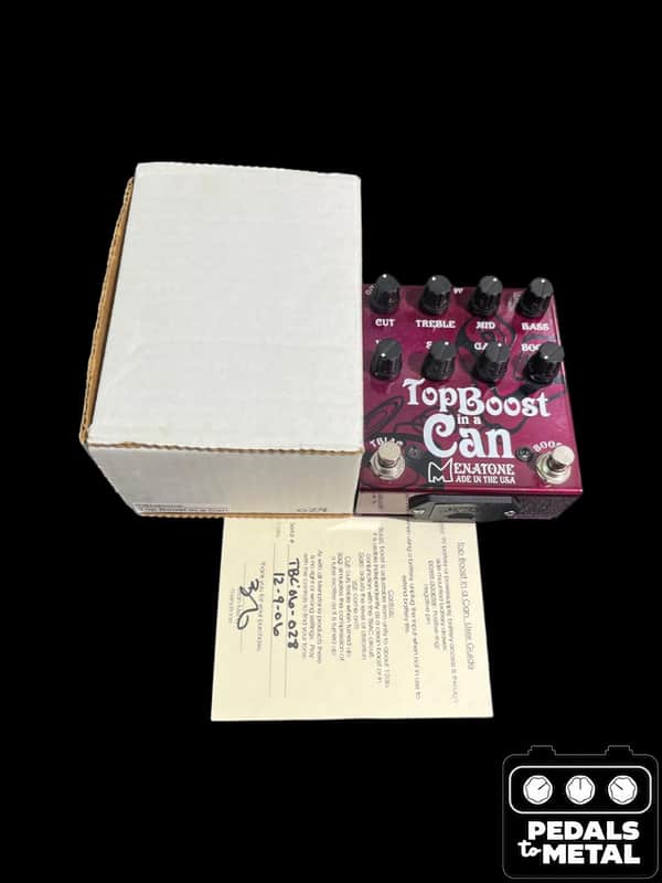 Menatone top boost in a can