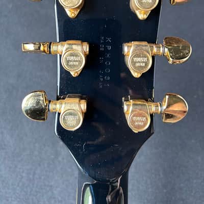1983 Yamaha SA-2100 Semi-Hollow Electric Guitar – Black – Made in Japan – Original Hard Case image 7