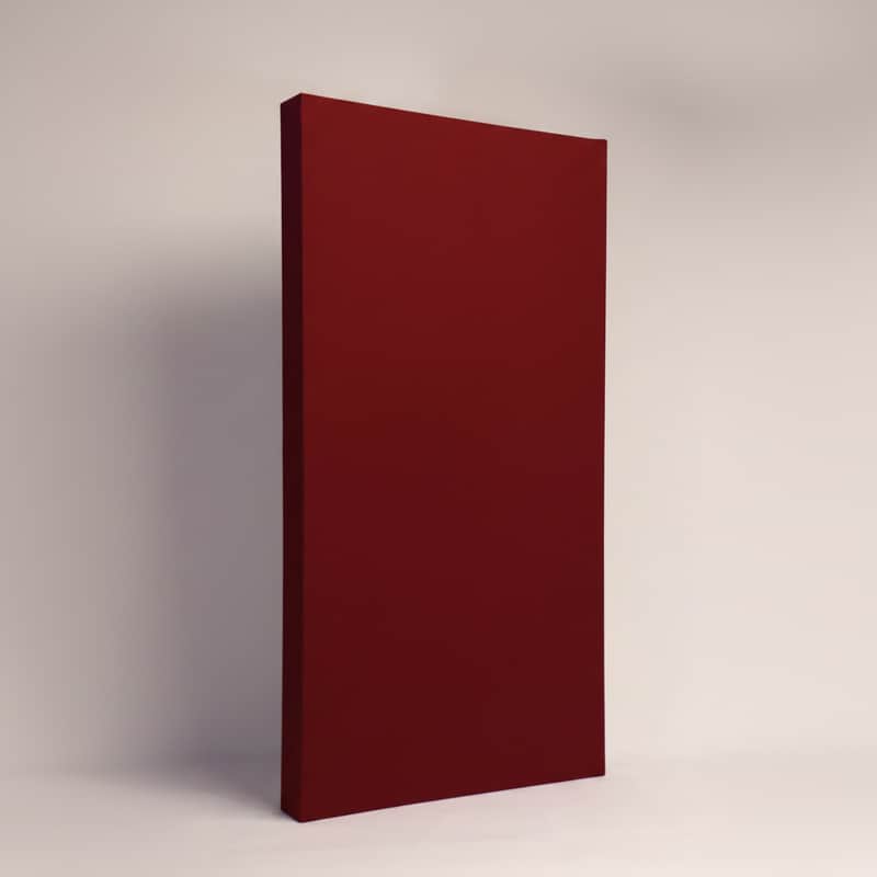 Acoustic Wall Panel | Wine | Professional Sound Absorbing Panel | Recording Studio, Home Studio, Mixing Room, Mastering Suite, Podcast Studio, Home Theater, Broadcast Studio, Streaming Room, Office & Vocal Booth | Made in USA image 1