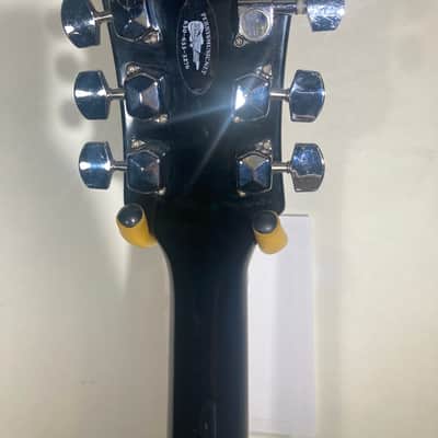 De Armond 90s Electric Guitar (M-65) - Black - In-House Adjusted image 6