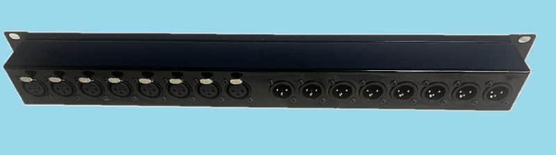 Mamba 16 Point [8 in x 8 out] 1RU XLR to XLR Patch Bay | Reverb
