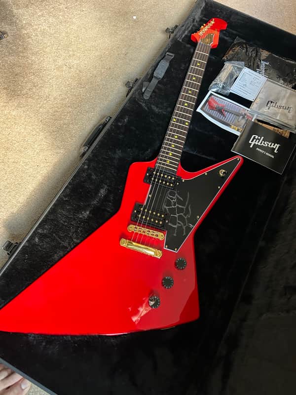 Gibson Lzzy Hale Signature Explorerbird 2022 - Cardinal Red - Image 5