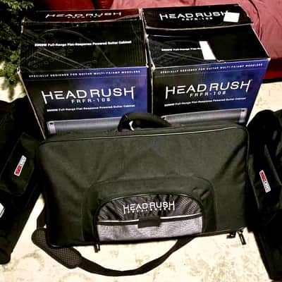 Headrush Guitar Processor Pedalboard Powered By Eleven Labs 2010’s - Stock image 4