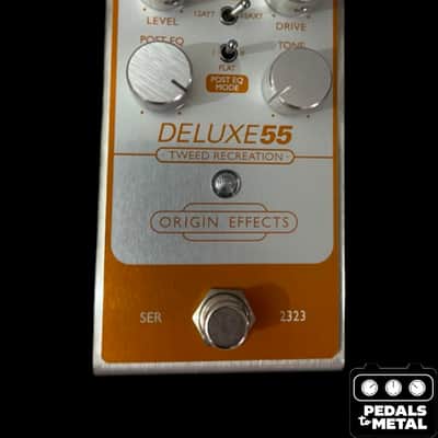 Origin Effects Deluxe55 Tweed Recreation 2024 - Present - Orange / Silver - X18767 image 2