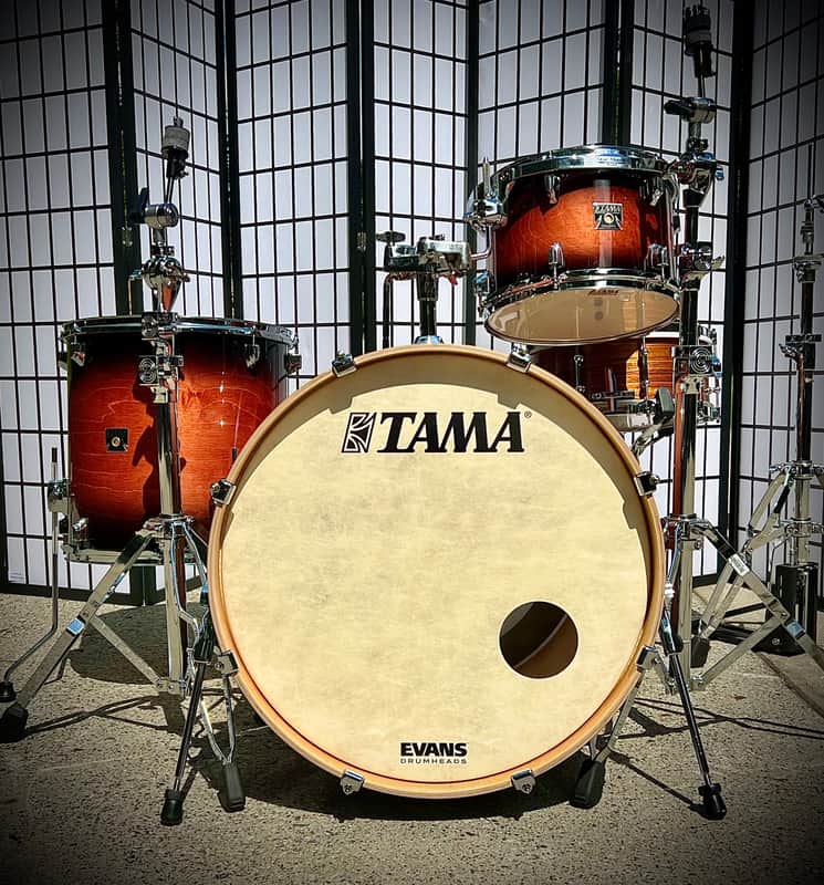 TAMA Superstar 3pc Drum Kit in Mahogany Burst Lacquer image 1