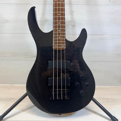 Epiphone Embassy Standard IV Bass Guitar Black Quilted Finish Indonesia 2011 2011 image 2
