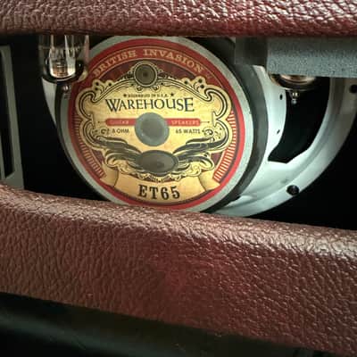 Fender Hot Rod Deluxe III "Creamy Wine Two-Tone" FSR Limited Edition 3-Channel 40-Watt 1x12" Guitar Combo 2014 - Wine Red / Cream image 8