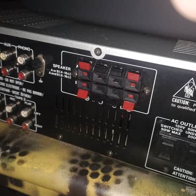 AKAI Stereo receiver computer-controlled model AA-R32 Early 80's - Aluminum Gray image 8