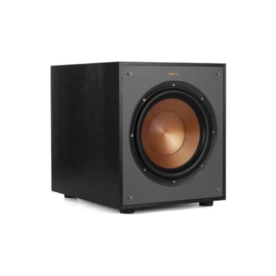 Klipsch 2-Pack R-100SW 10" Subwoofer, Incredibly Deep Bass and an All-digital Amplifier,14 5" x 12 5" x 16 4" image 2