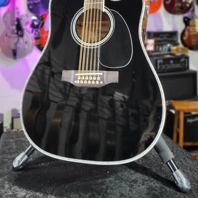 Takamine EF381DX 12-string Dreadnought Acoustic-electric Guitar - Black with Maple Auth Deal! 358 image 1