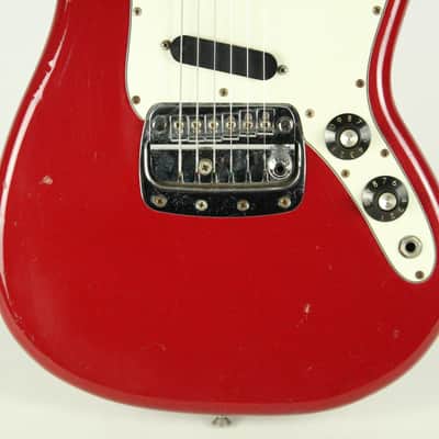 1975 Vintage Fender Bronco Dakota Red Rosewood Fretboard USA +OHSC 1970s image 4