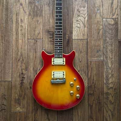 1977 Greco MR-1000 Double Cutaway Paul Electric Guitar Sunburst MIJ Fujigen Japan image 2