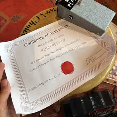 Rush Amps Pepbox Fuzz Reissue without cable image 7