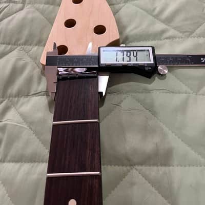 Warmoth Deluxe 5 4+1 5 String Bass Neck for Fender 2026 - Natural/Gloss image 11