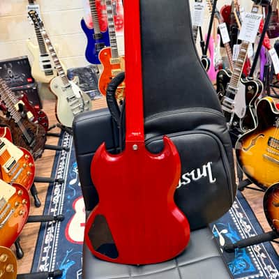 🍒2022🍒 Gibson SG Tribute~ Worn Satin Cherry USA + Deluxe Gig Bag~ Cherished! image 10
