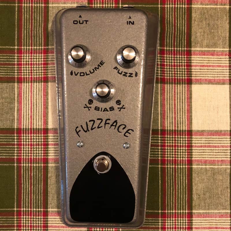Fuzz Face BC 183 circuit w/ bias control: Old school Tone Bender enclosure Grey image 1