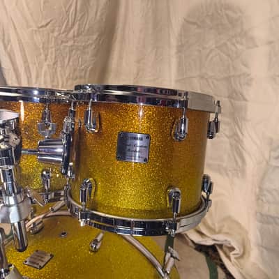 Yamaha Maple Custom Absoulte Nouveau 2006 - Gold Sparkle Fade image 4