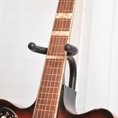 Hüttl Archtop – 1960s German Vintage Sharkfin Jazz Guitar / Gitarre image 10