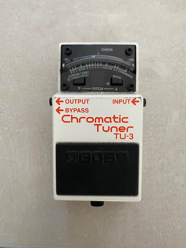 Boss TU-3 Chromatic Tuner 2009 - Present - White image 1