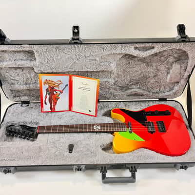Fender Telecaster Evangelion Asuka 2020 Red image 18