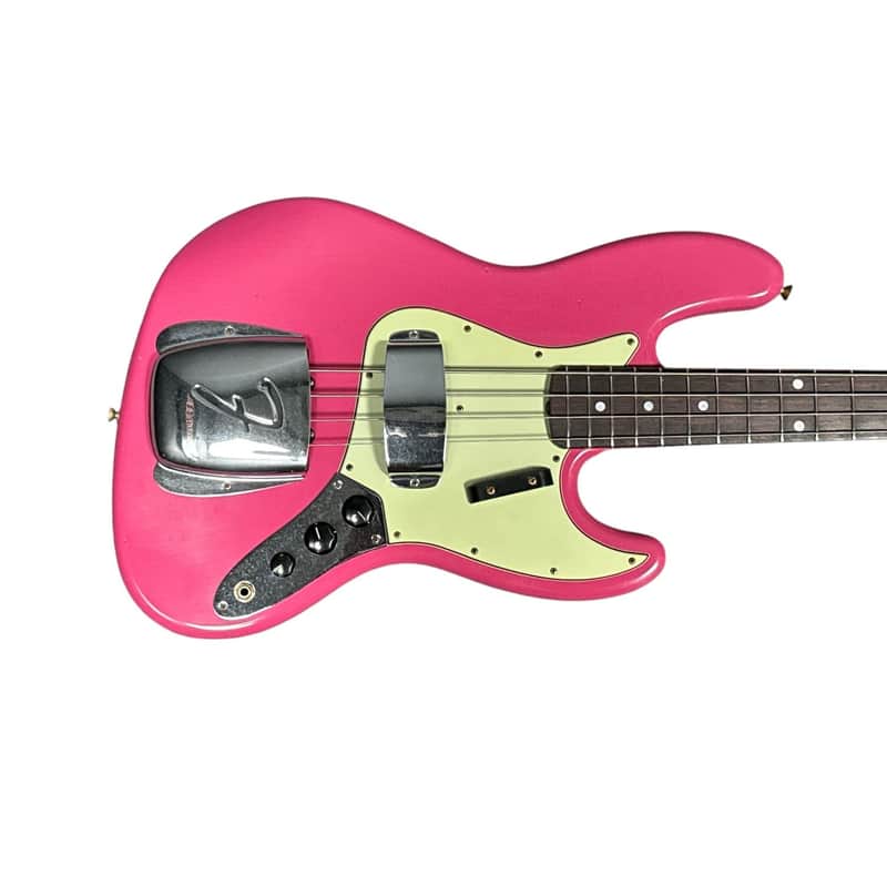 Fender Custom Shop Time Machine Journeyman 1965 Jazz Bass, Faded Dakota Red/Rosewood IN STOCK! image 1
