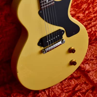 RARE 1988 Greco Japan EJR54-60 Les Paul Junior in TV Yellow Original MIJ Fujigen Japanese Vintage Lawsuit JR image 2