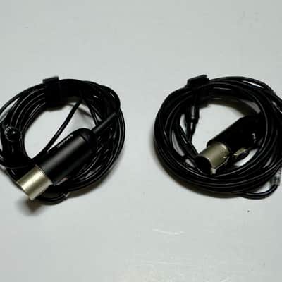 Shure TwinPlex TL47 Black TA4F Lavalier Pair With Hard Case image 2