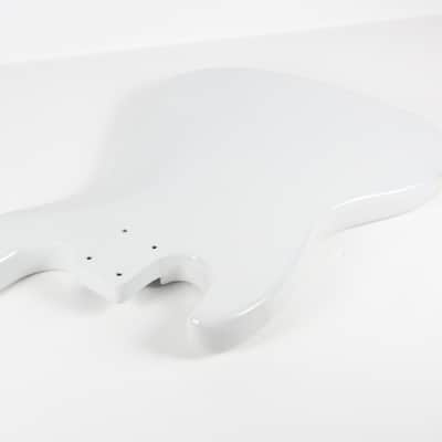 1972 Vintage Fender Jazz Bass BODY White Re-fin 1970s USA Guitar image 4