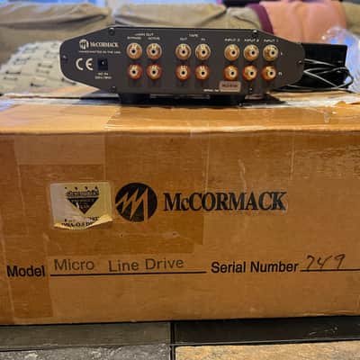 McKORMACK Preamplifier Micro Line Drive 1990s - Metal image 2