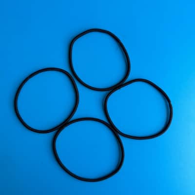 Black Elastic Replacement Band for MXL Microphone Shock Mount MXL-60 [4PCS] image 9