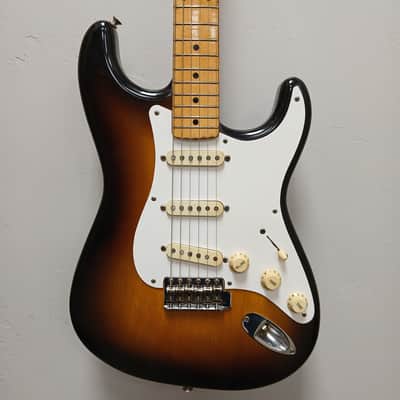 Investment Grade 1957 Fender Sunburst Stratocaster w/ Original Hard Shell Case image 2